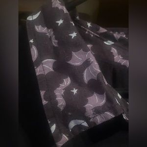 RETROLICIOUS 2xl bats collar tunic top Halloween goth witchy